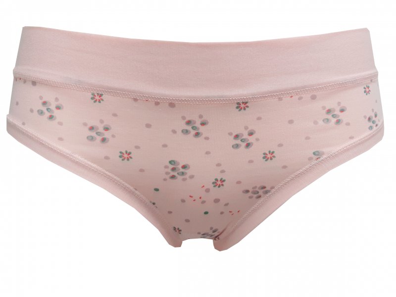 Lovelygirl dámské kalhotky Květiny 5605 růžové kamínek | Vermali.cz